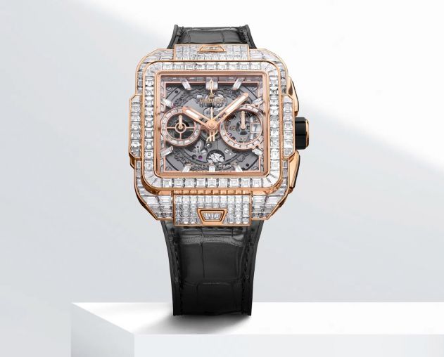 821.OX.9018.LR.9904 Hublot Square Bang