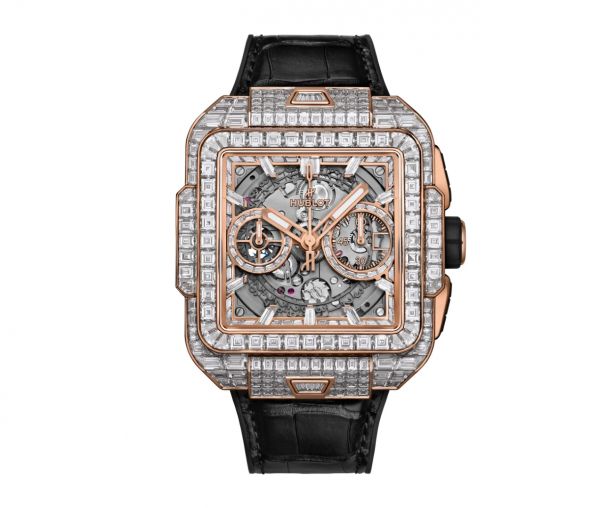 821.OX.9018.LR.9904 Hublot Square Bang