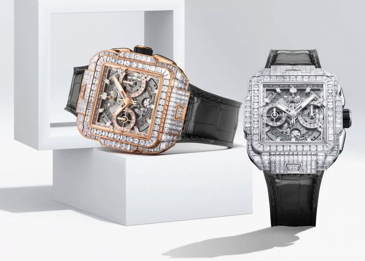 821.OX.9018.LR.9904 Hublot Square Bang