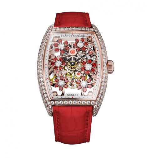 2850 S6 SQT CURVEX CUT FLOWER RU D Franck Muller Cintree Curvex