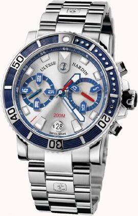 8003-102-7/91 Ulysse Nardin Diver Chronograph
