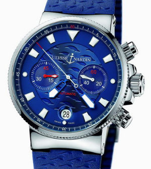 353-68LE-3 Ulysse Nardin Marine Chronograph