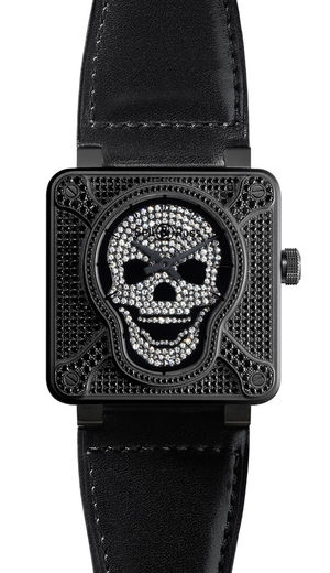 BR0192-AIRBOR-FLD Bell & Ross BR 01 Skull