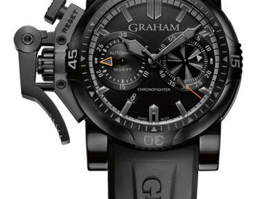 Выбор професионала CJ Вилсона часы Chronofighter Oversize Diver от Graham.
