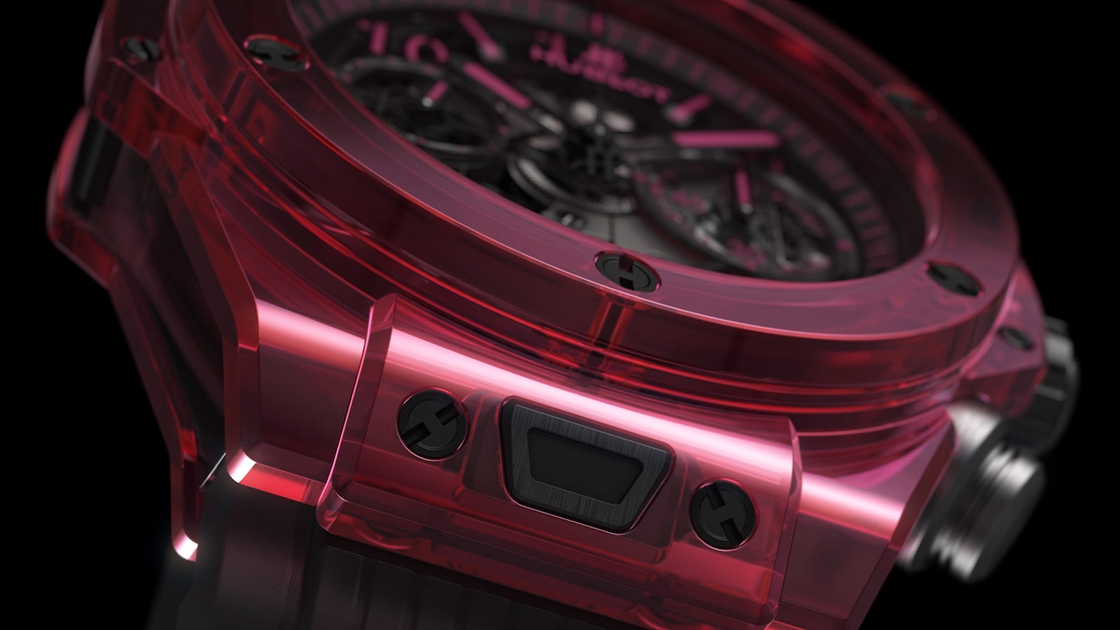 Часы Hublot Big Bang Unico Sapphire Red