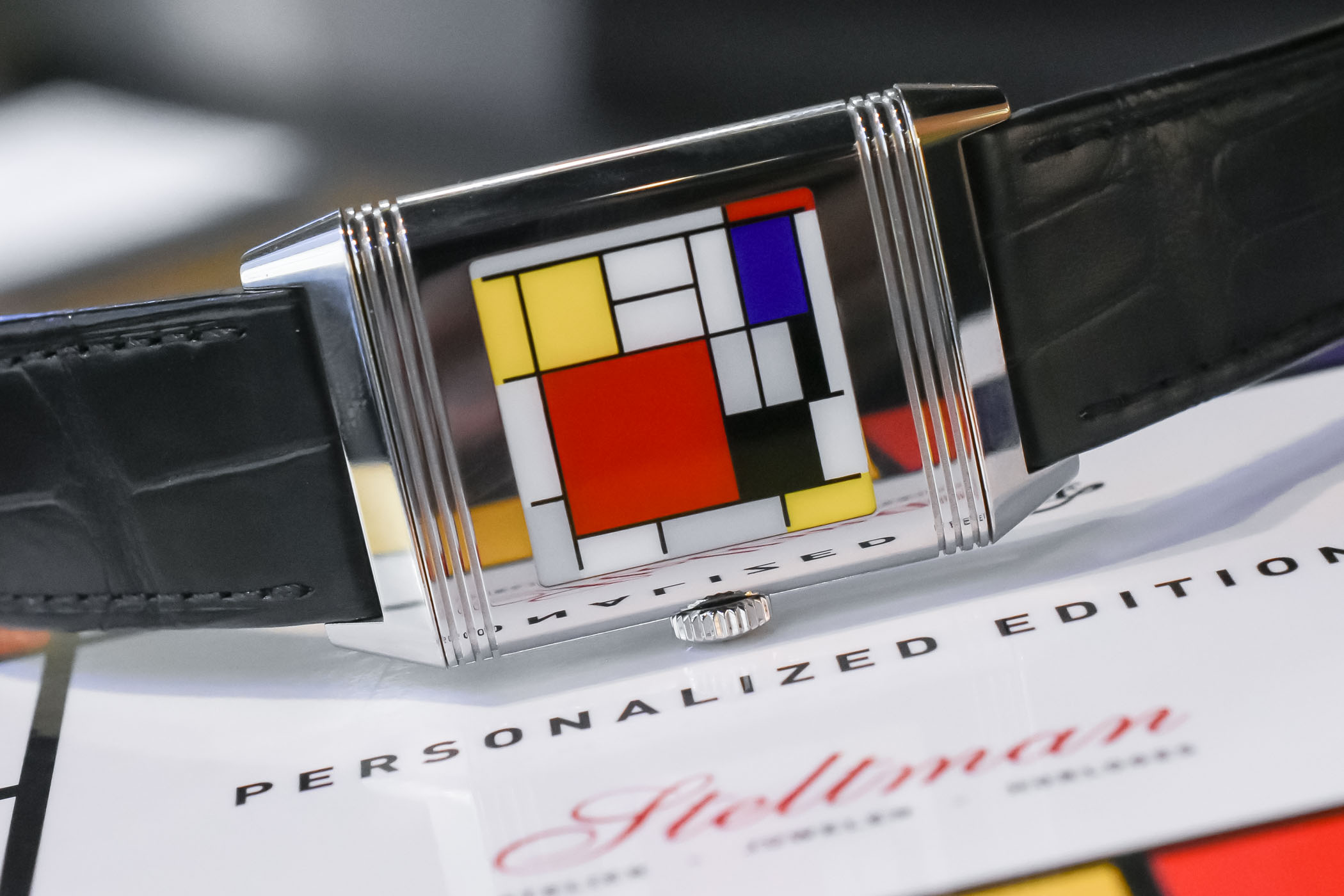 Часы Jaeger-LeCoultre Reverso Tribute to Piet Mondriaan