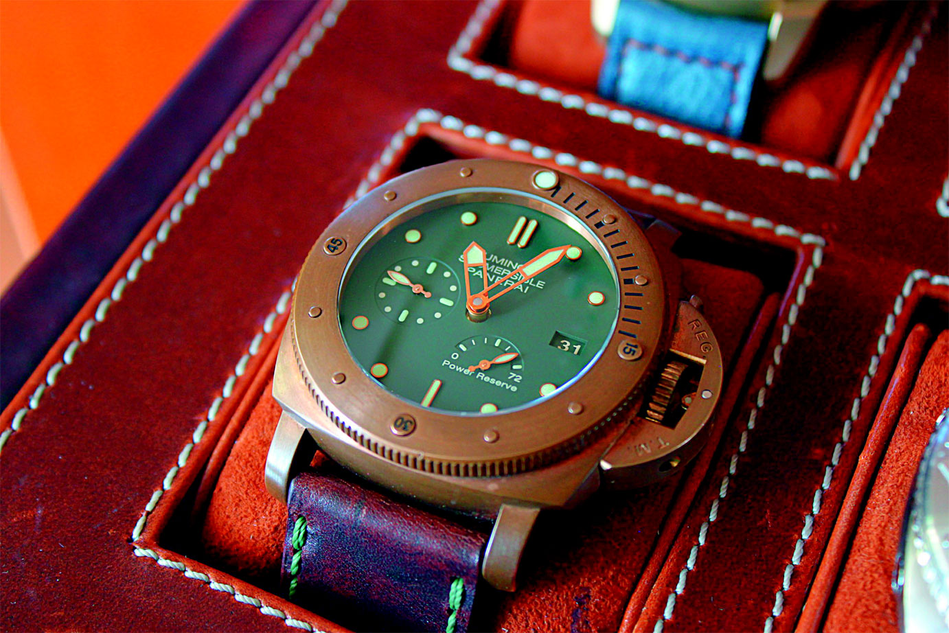 Годинник Panerai Submersible Bronzo Ref PAM 507. Власник Хішам Мардам-Бей