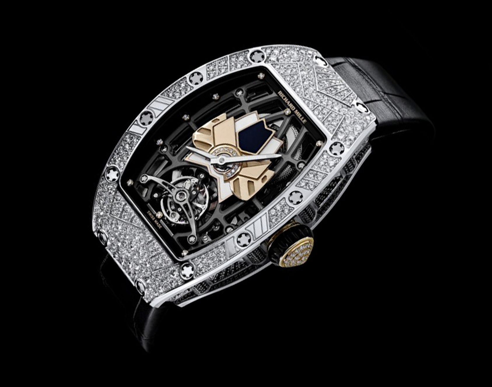 RM 71-01 Automatic Tourbillon Talisman в белом золоте