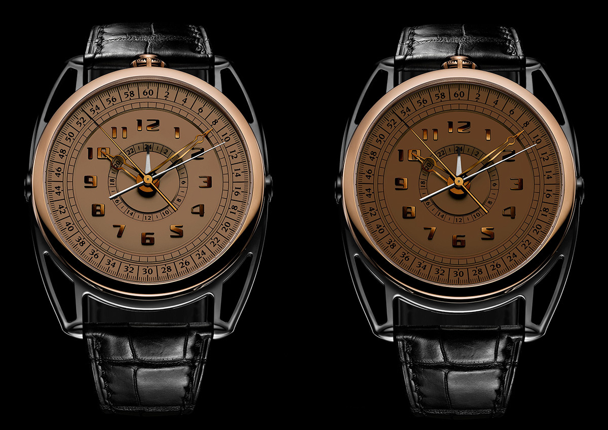 Варіанти дизайну годинника De Bethune Maxichrono DB28