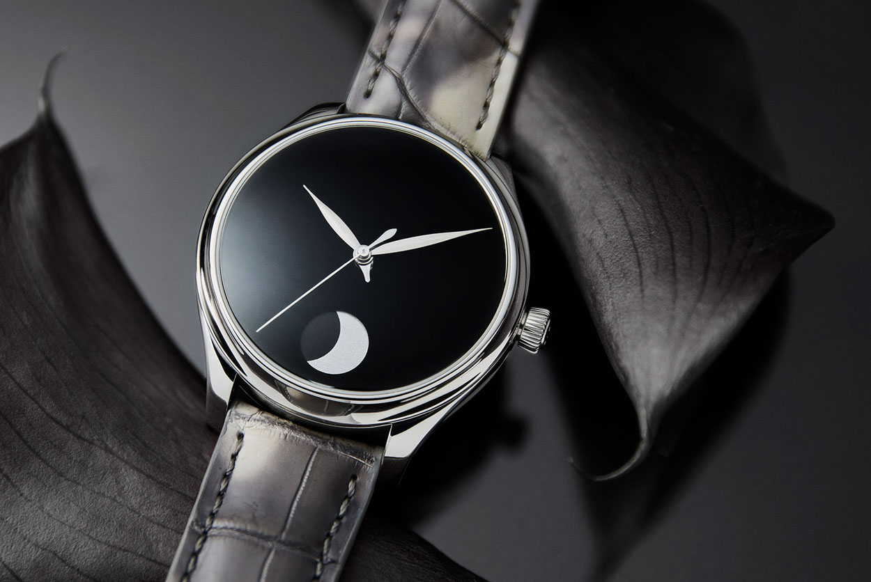 H. Moser & Cie Endeavour Perpetual Moon Concept Vantablack