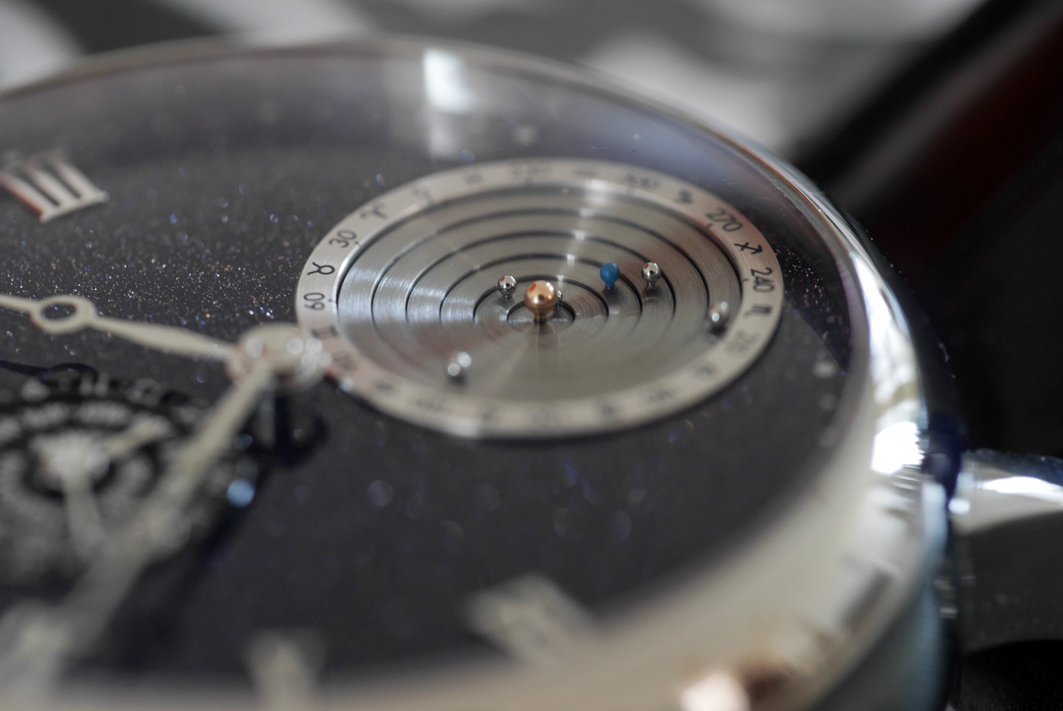 Christiaan van der Klaauw Planetarium Black Aventurine